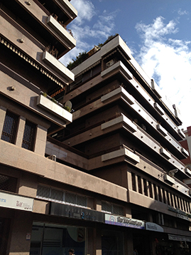 edificio calle recogidas Granada